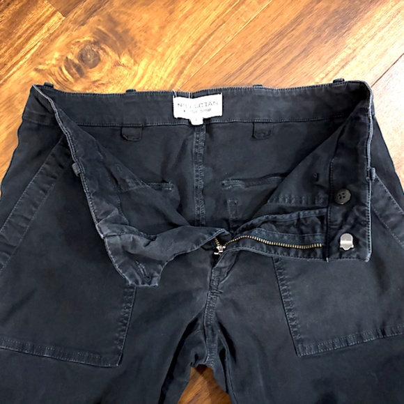 Nili Lotan Black Cropped Military Pants - Size 4 (EUC) - Picture 7 of 12